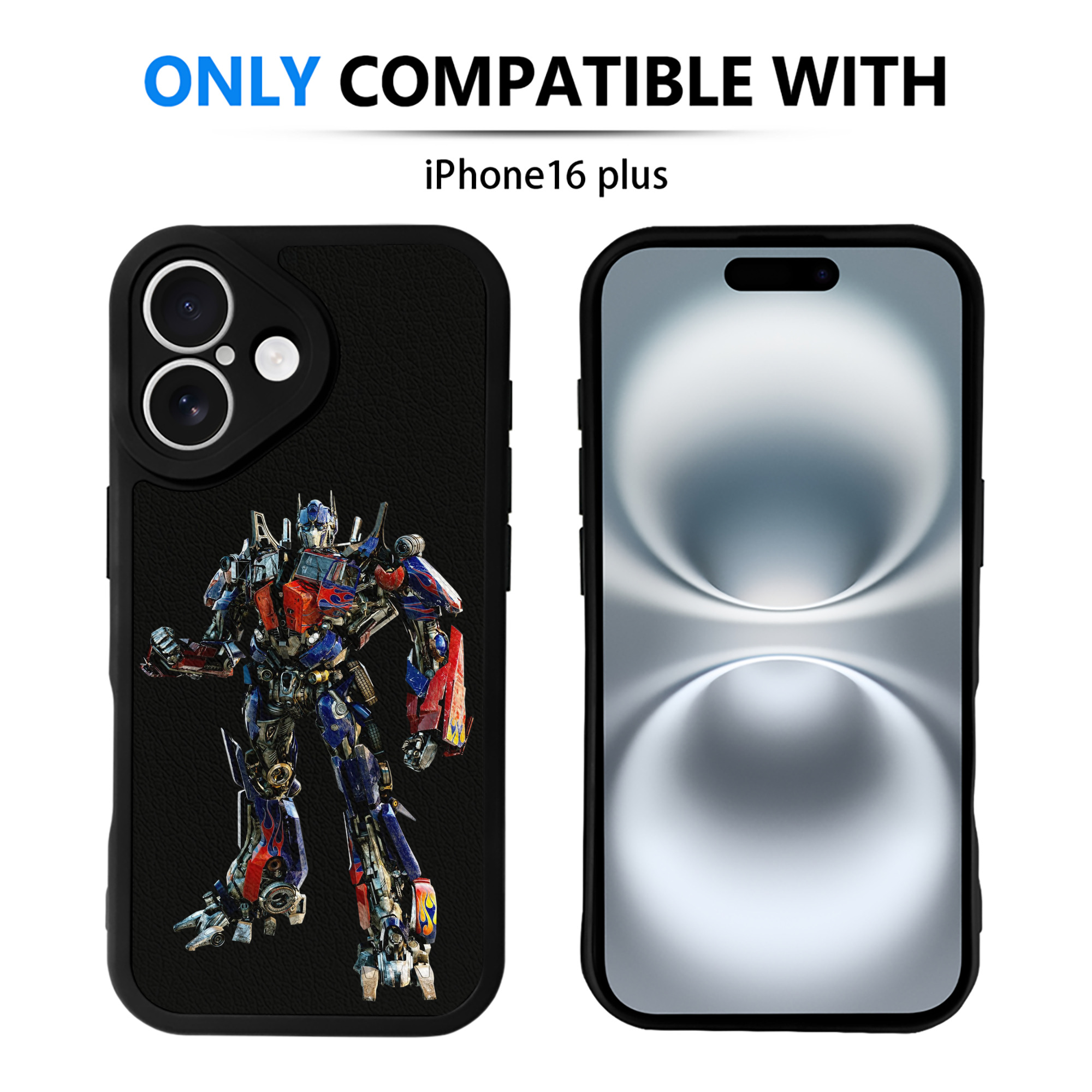 （画像用）  【iPhone 16シリーズ対応】シリコンスマホケース（レザー調） 材質：シリコン